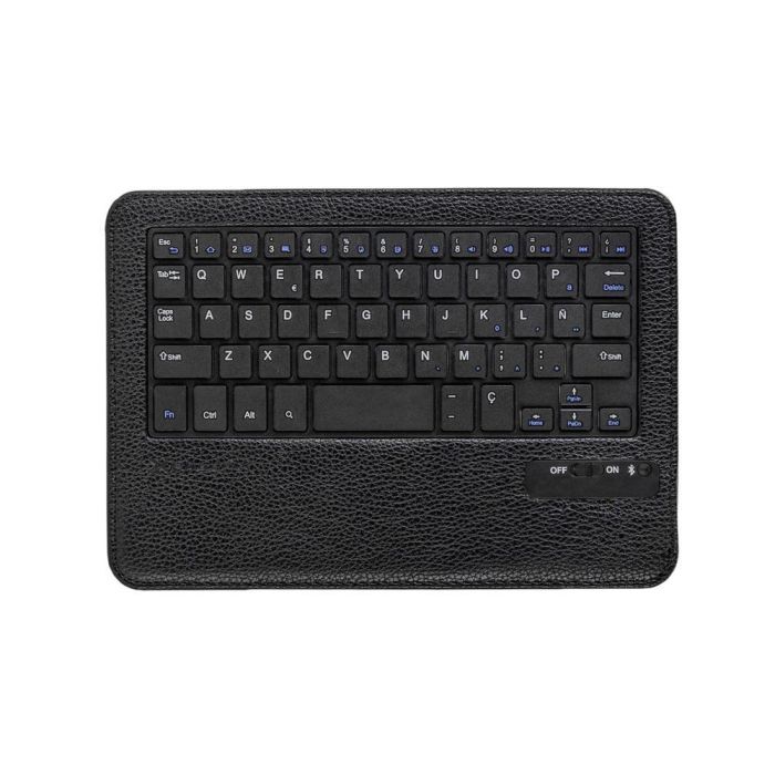 Phoenix Technologies Funda Universal con Teclado Bluetooth para Tablet/iPad hasta 8", Negro - Piel Sintética y Soporte Ajustable 3 Phoenix Technologies Funda Universal con Teclado Bluetooth para Tablet/iPad hasta 8", Negro - Piel Sintética y Soporte Ajustable 3