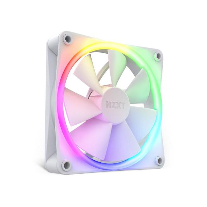 NZXT RF-R12SF-W1 Ventilador para Carcasa de Ordenador 12 cm Blanco RGB