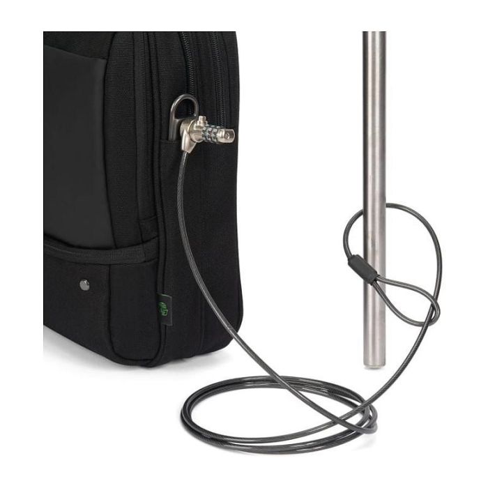 DICOTA D32166-RPET Maletín para portátil de 16 pulgadas, Poliéster Reciclado, Negro 5 DICOTA D32166-RPET Maletín para portátil de 16 pulgadas, Poliéster Reciclado, Negro 5