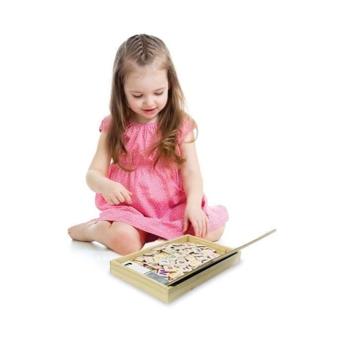 Bio Toys - Escuela de palabras bilingüe francés / inglés - Juego de madera 3 Bio Toys - Escuela de palabras bilingüe francés / inglés - Juego de madera 3