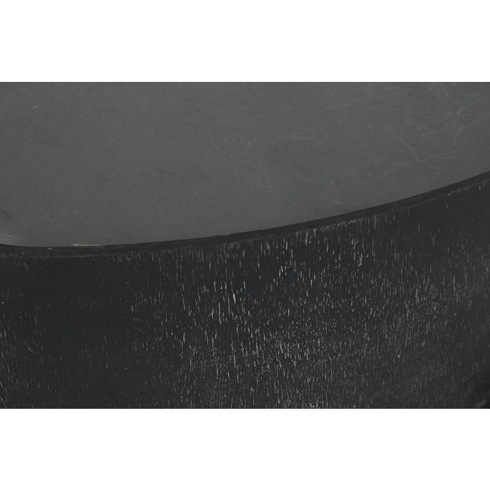 Mesa de Centro DKD Home Decor Metal Aluminio 90 x 90 x 45 cm Madera de mango 2 Mesa de Centro DKD Home Decor Metal Aluminio 90 x 90 x 45 cm Madera de mango 2