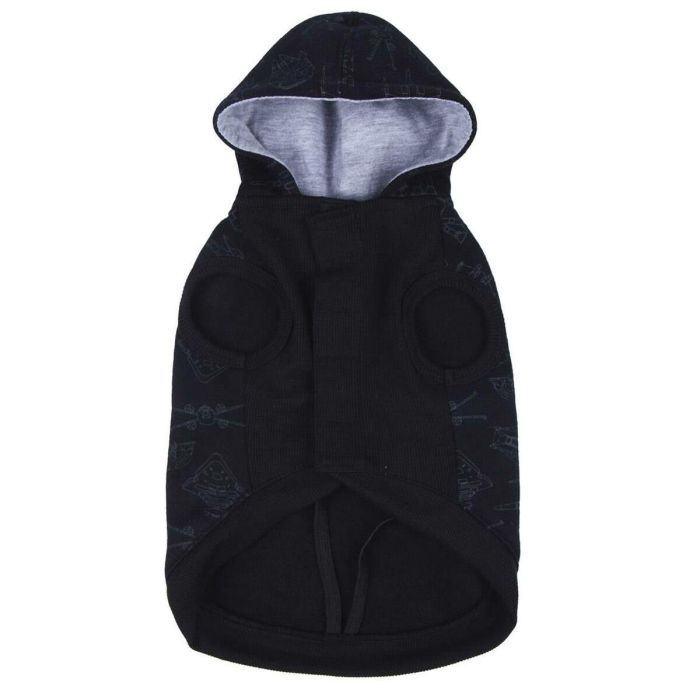 Sudadera para perro XXS cotton brushed star wars darth vader talla XXS 5