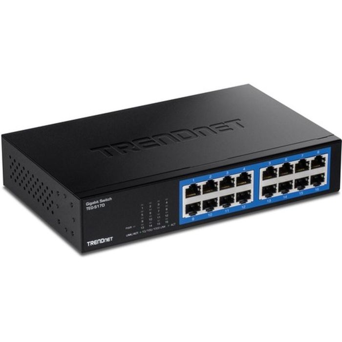 Switch Trendnet TEG-S17D Negro Switch Trendnet TEG-S17D Negro