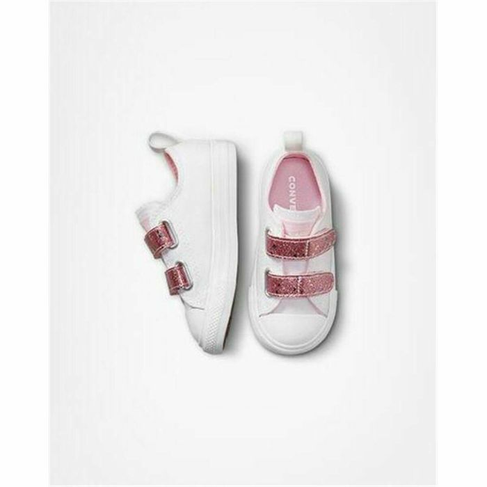 Zapatillas de Deporte para Bebés Converse Chuck Taylor All-Star 2V Blanco 3