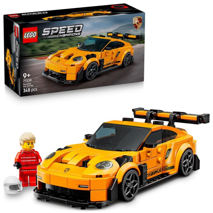 LEGO Porsche 911 GT3 RS Superdeportivo 77239 – Coche de Carreras de Juguete para Construir con Minifigura de Piloto 0 LEGO Porsche 911 GT3 RS Superdeportivo 77239 – Coche de Carreras de Juguete para Construir con Minifigura de Piloto 0
