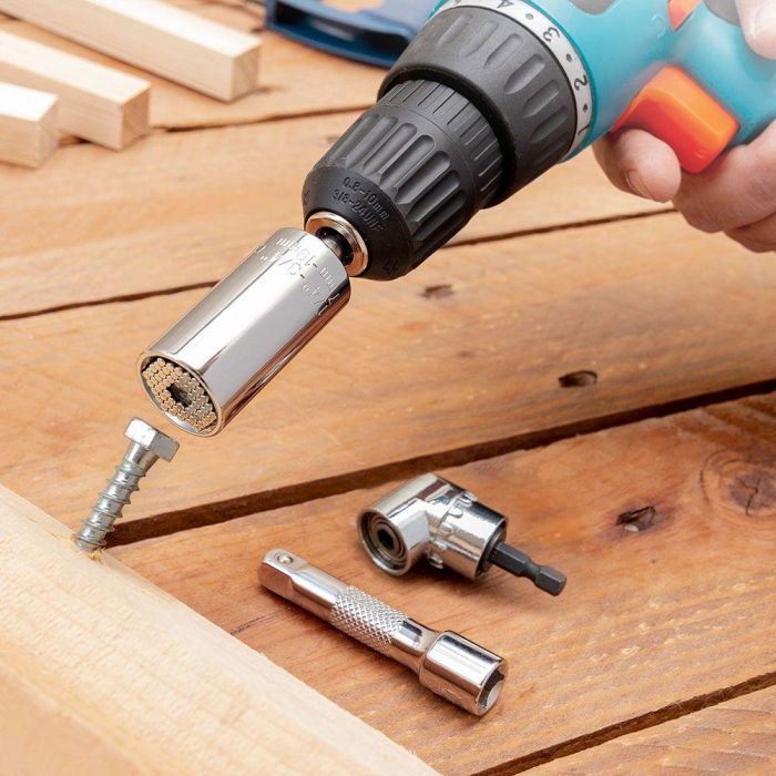 Llave de Vaso Universal con Accesorios Uniscrew InnovaGoods Llave de Vaso Universal con Accesorios Uniscrew InnovaGoods