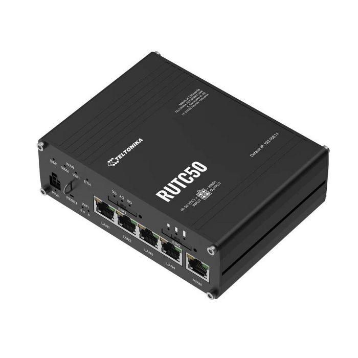 Teltonika Networks RUTC50 (EU) WiFi 6, 5G LTE router 1 Teltonika Networks RUTC50 (EU) WiFi 6, 5G LTE router 1