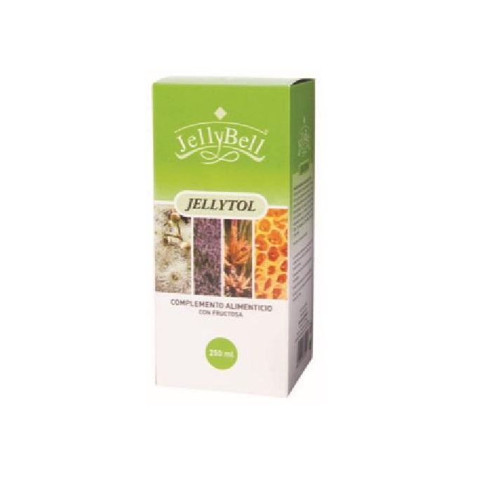 JELLYBELL Jellytol (Jellytoss) 250ml - Complemento Respiratorio con Tomillo, Pino y Vitamina C para Defensas y Tos