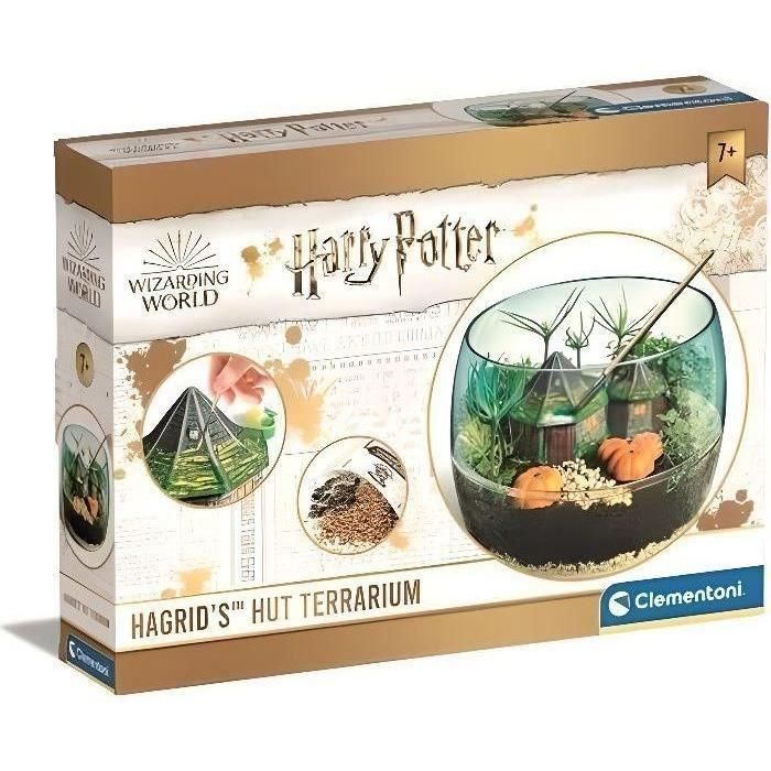 Terrario Harry Potter - Clementoni - Hagrid Hut para reproducir Terrario Harry Potter - Clementoni - Hagrid Hut para reproducir