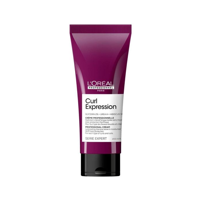 L'Oreal Curl Expression Leave-In Hidratante 200ml - Protege del Calor hasta 230°C, Sin Parabenos, para Rizos y Ondas L'Oreal Curl Expression Leave-In Hidratante 200ml - Protege del Calor hasta 230°C, Sin Parabenos, para Rizos y Ondas