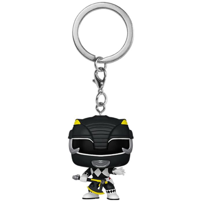 Llavero Pocket POP Power Rangers 30th Anniversary Black Ranger 0 Llavero Pocket POP Power Rangers 30th Anniversary Black Ranger 0