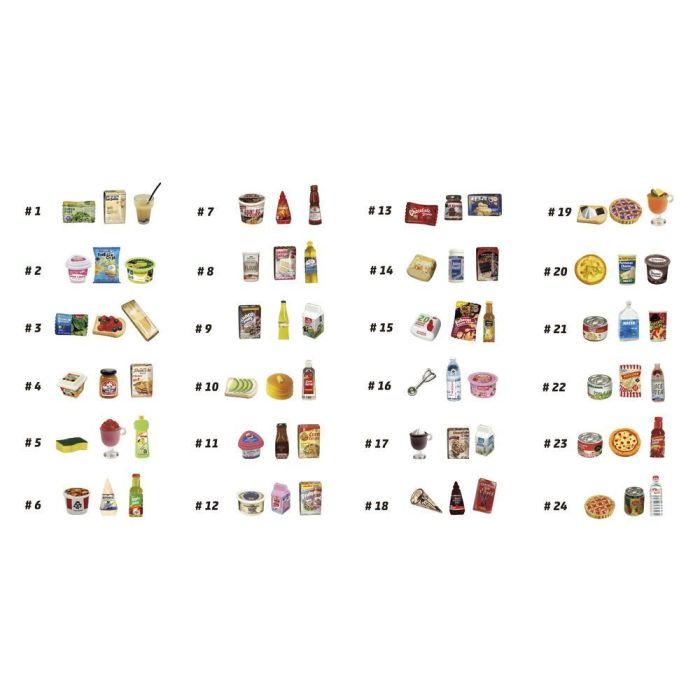 Bizak Mini World Kit Esencial Cápsula Sorpresa Juguete de Cocina con Miniaturas para Coleccionar 5