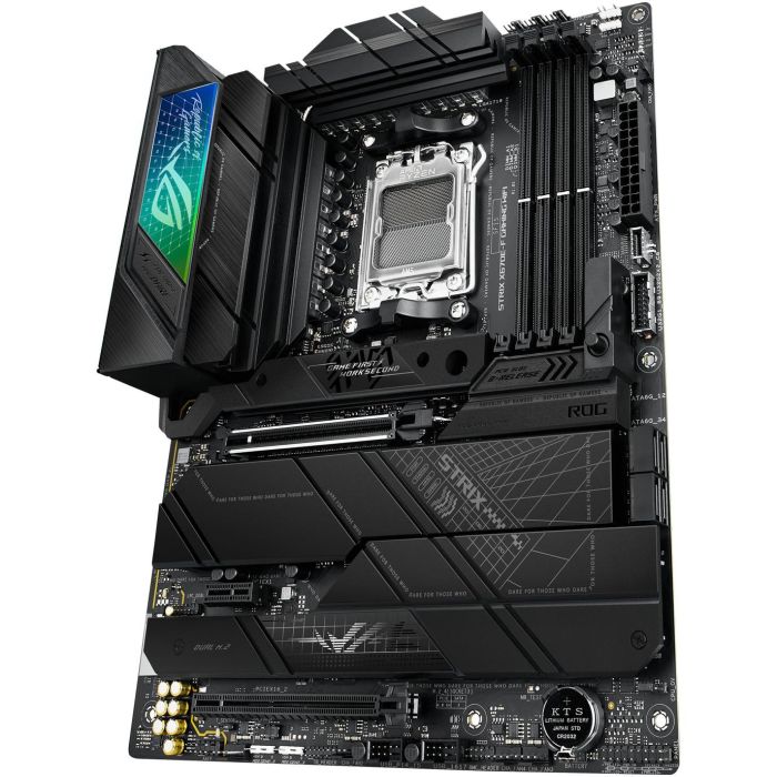 ASUS ROG STRIX X670E-F GAMING WiFi - Placa base AMD X670 para procesadores AM5 con DDR5 y Wi-Fi 6E 5