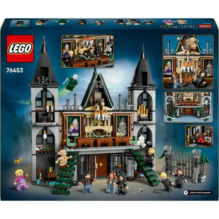 LEGO Harry Potter Landsitz der Familie Malfoy 76453 Juego de Construcción con 1601 Piezas para Niños a partir de 10 Años 5