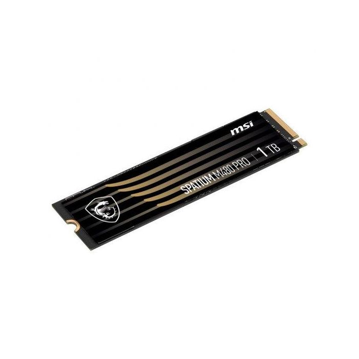 MSI SPATIUM M480 PRO PCIe 4.0 NVMe M.2 1TB SSD S78-440L1G0-P83 - 7400 MB/s Lectura, 6000 MB/s Escritura, para PC/Portátil 4