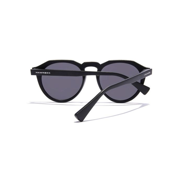 Hawkers Gafas de Sol Warwick Raw #carbon black Unisex Redondas Polarizadas para Adultos