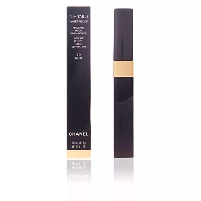 Chanel INIMITABLE Mascara Waterproof #10-noir Máscara de pestañas volumen longitud curvatura y separación resistente al agua larga duración 5g