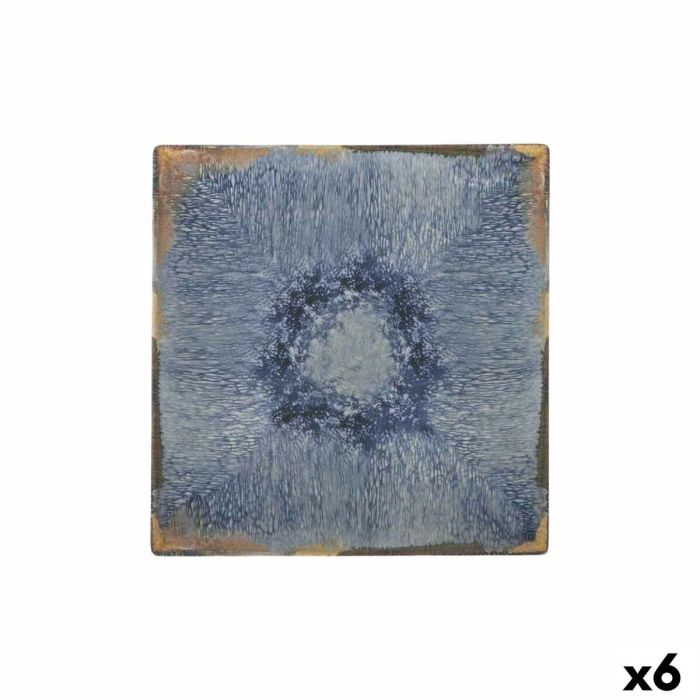 Plato Llano La Mediterránea Aelia 24 x 24 x 2 cm (6 Unidades) Plato Llano La Mediterránea Aelia 24 x 24 x 2 cm (6 Unidades)