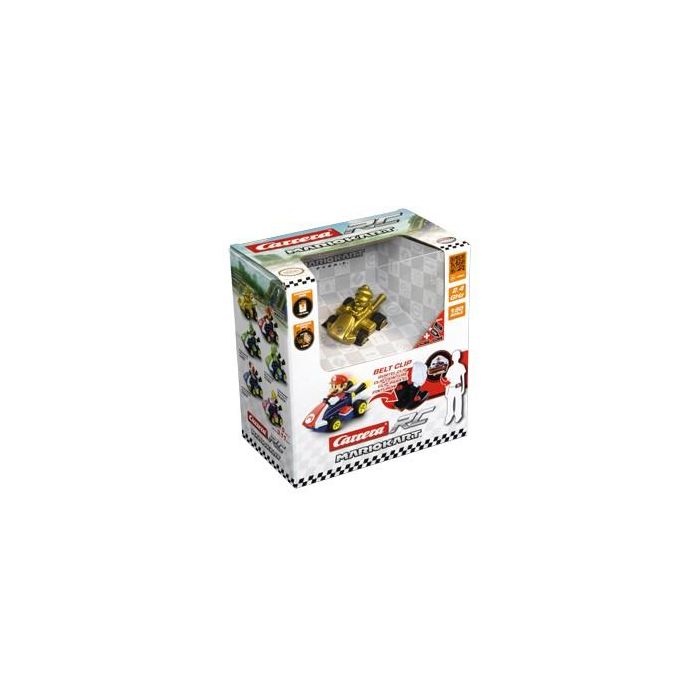 Carrera - Mini Racer - 2.4GHz Mario Kart(TM) Mini RC. Mario - Gold (Paperbox) 1 Carrera - Mini Racer - 2.4GHz Mario Kart(TM) Mini RC. Mario - Gold (Paperbox) 1