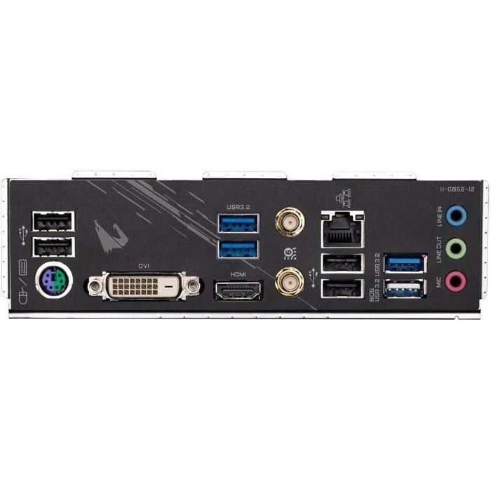 GIGABYTE B550M AORUS ELITE AX Placa base AMD B550 Zócalo AM4 Micro ATX para Ryzen 5000, Wi-Fi 6E, PCIe 4.0, DDR4 4733MHz 4