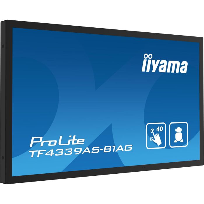 iiyama TF4339AS-B1AG Pantalla Táctil IPS 43" 4K Ultra HD Signage 24/7 con HDMI, DisplayPort y USB 8