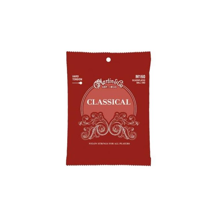 Juego Nylon Classical Clear & Silver (Ball End) Tensión Alta 28-43