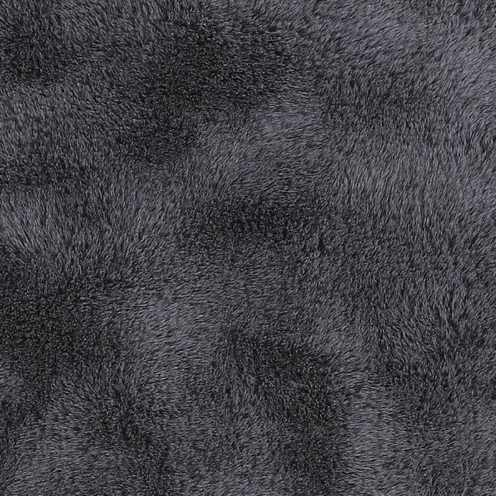 Home Deco Factory Alfombra Pelo Gris Imitación Piel Forma Animal Suave 60x90 cm 3