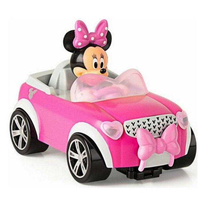 Coche Radio Control Minnie Mouse City Fun Rosa 2 Coche Radio Control Minnie Mouse City Fun Rosa 2