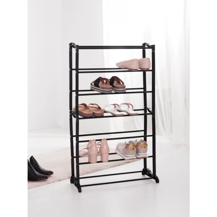 Confortime Zapatero de Metal para 21 Pares, 55.5 x 25 x 95 cm (6 Unidades) 3 Confortime Zapatero de Metal para 21 Pares, 55.5 x 25 x 95 cm (6 Unidades) 3
