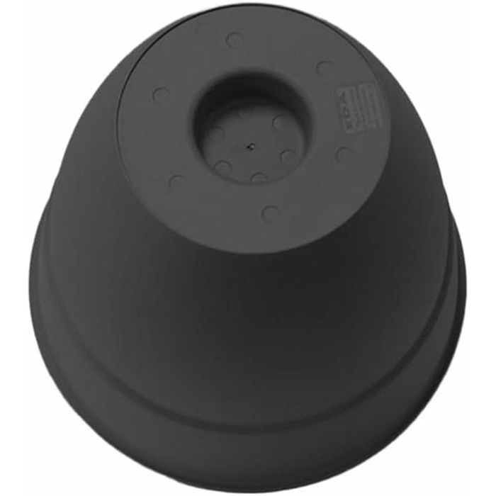 Maceta EDA Gris Ø 52 cm Gris oscuro Plástico Redondo Moderno 2 Maceta EDA Gris Ø 52 cm Gris oscuro Plástico Redondo Moderno 2