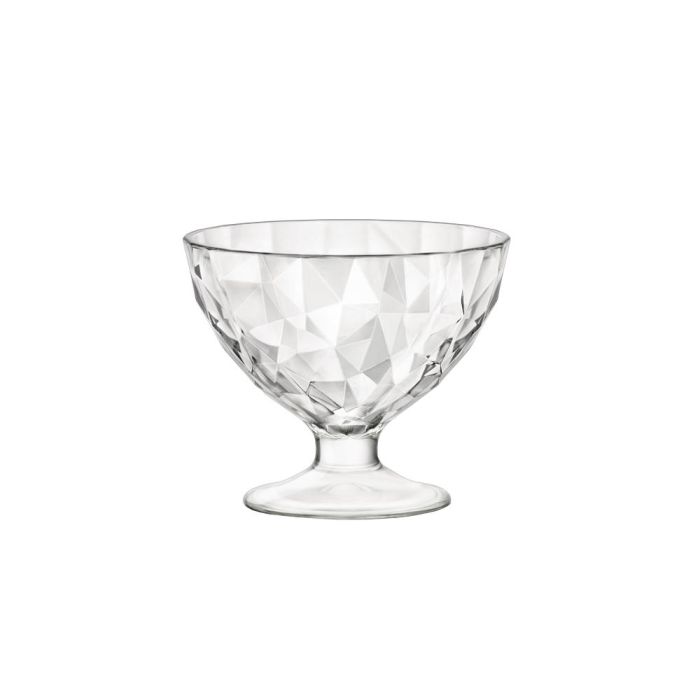 Bormioli Rocco Copa Helado Colección Diamond 225 ml (12 Unidades) 86 mm Altura 102 mm Diámetro Apta Lavavajillas Bormioli Rocco Copa Helado Colección Diamond 225 ml (12 Unidades) 86 mm Altura 102 mm Diámetro Apta Lavavajillas