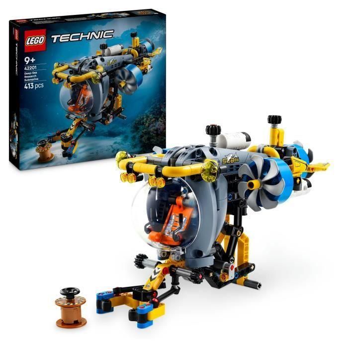 LEGO Technic 42201 El Submarino de Investigación de las Profundidades Marinas - Set de construcción para niños de 9 años LEGO Technic 42201 El Submarino de Investigación de las Profundidades Marinas - Set de construcción para niños de 9 años