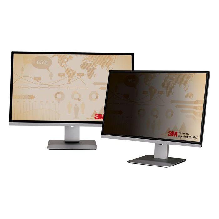 3M Filtro de Privacidad para Monitor 23.6 pulgadas 16:9. Reversible Mate/Brillante, Antirreflejos, Visión 60 Grados 3