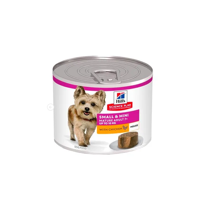 Hill's Hsp Canine Mature Small Mini Pollo 12x200 gr Alimento para Perros Mayores de Razas Pequeñas y Mini