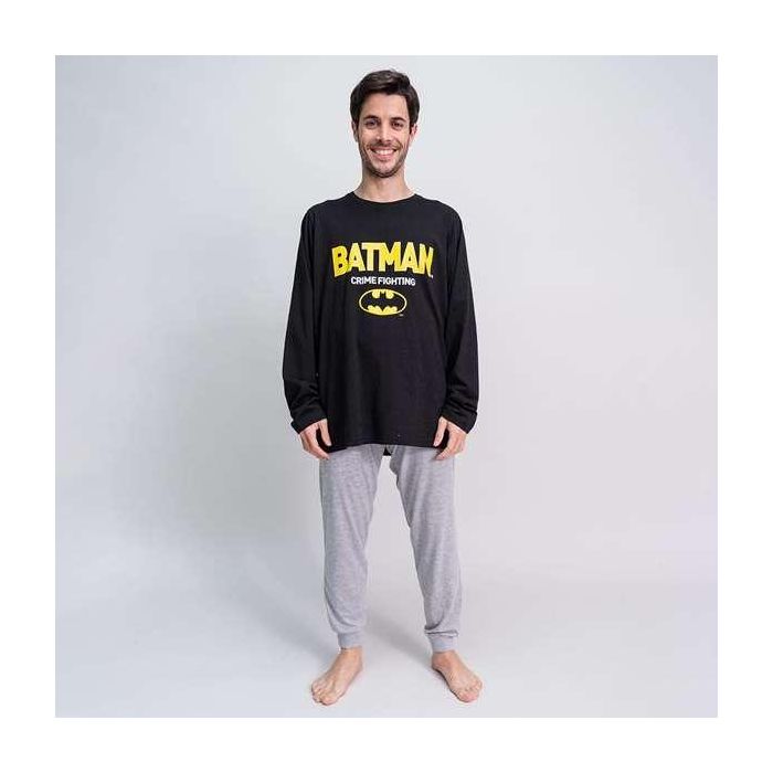 Pijama Batman Negro (Adultos) Hombre S 3