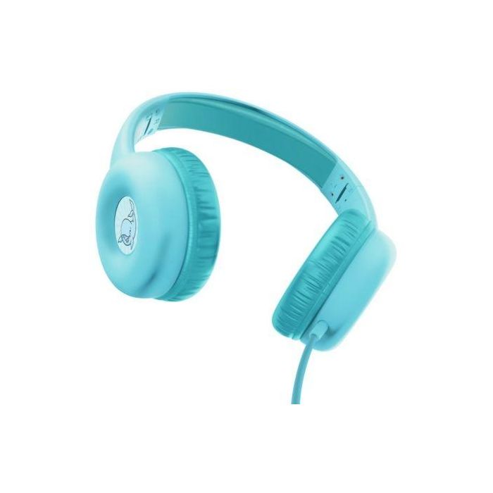 Trust Auriculares Infantiles Nouna Kids con Micrófono Azules para Niños con Límite de Volumen 1 Trust Auriculares Infantiles Nouna Kids con Micrófono Azules para Niños con Límite de Volumen 1