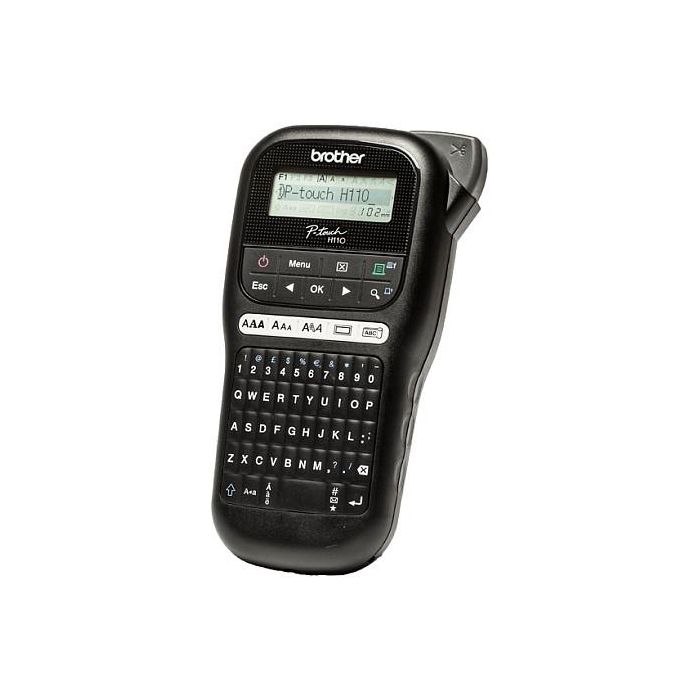 Brother P-touch H110 Impresora de Etiquetas QWERTY Transferencia Térmica Negro