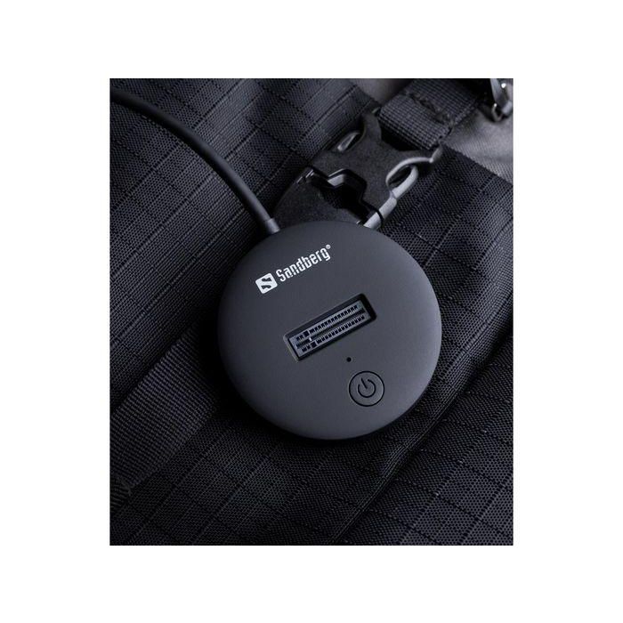 Sandberg USB 3.2 Dock for M.2+NVMe SSD Externo Conexión Rápida hasta 10 Gbps Compatible con Discos M.2 y NVMe