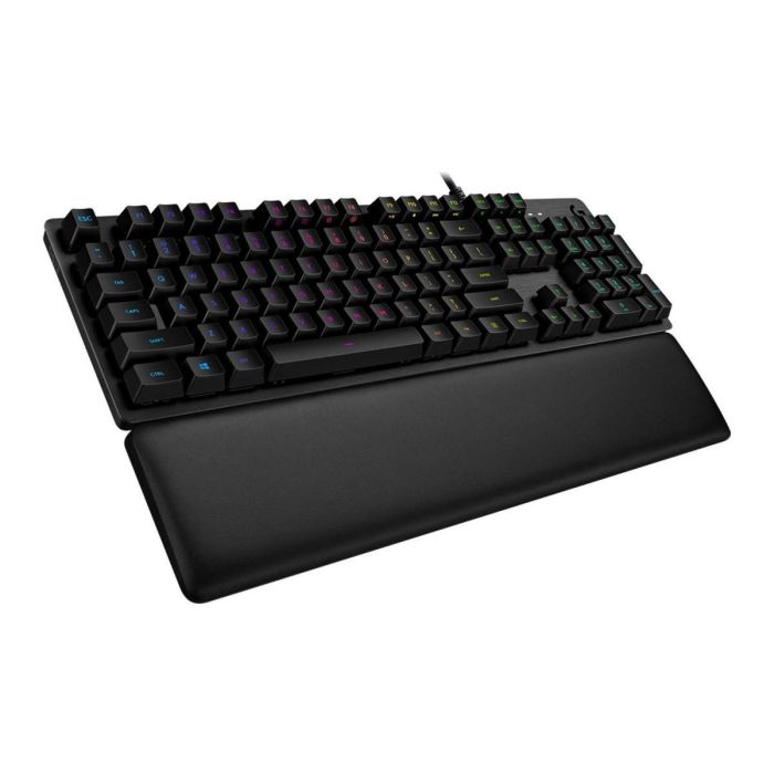 Logitech G G513 Teclado Gaming Mecánico RGB LIGHTSYNC con Interruptores GX Brown, Reposamanos de Espuma Viscoelástica, Carbono 0 Logitech G G513 Teclado Gaming Mecánico RGB LIGHTSYNC con Interruptores GX Brown, Reposamanos de Espuma Viscoelástica, Carbono 0