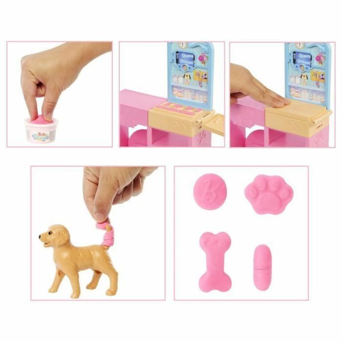 Playset Barbie Veterinarian Clinic 15 Piezas 10