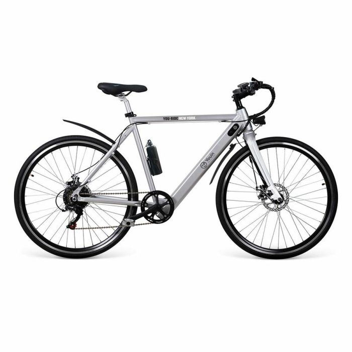 Bicicleta Eléctrica Youin BK1500 NEW YORK 29" 250W Gris 250 W 7800 mAh 29" Bicicleta Eléctrica Youin BK1500 NEW YORK 29" 250W Gris 250 W 7800 mAh 29"