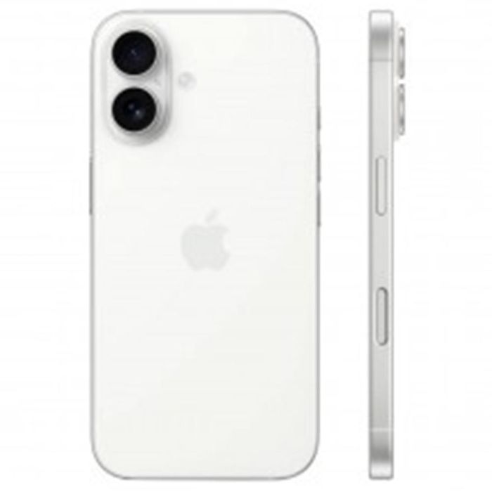 Apple MYE93QL/A iPhone 16 128GB 6.1" 5G Blanco. Pantalla Super Retina XDR, Cámara 48MP, Chip A18, IP68, iOS 18. 4 Apple MYE93QL/A iPhone 16 128GB 6.1" 5G Blanco. Pantalla Super Retina XDR, Cámara 48MP, Chip A18, IP68, iOS 18. 4