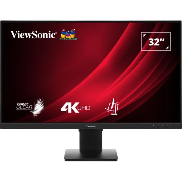 ViewSonic VG3208-4K Monitor 32" 4K Ultra HD (3840x2160) VA HDR10 4ms 60Hz con 2xHDMI y DisplayPort Negro