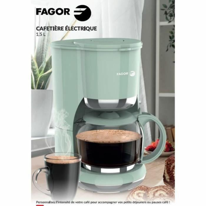 Fagor Cafetera de Filtro FG1560 1.5L 12 Tazas Mantiene Caliente 4 Fagor Cafetera de Filtro FG1560 1.5L 12 Tazas Mantiene Caliente 4