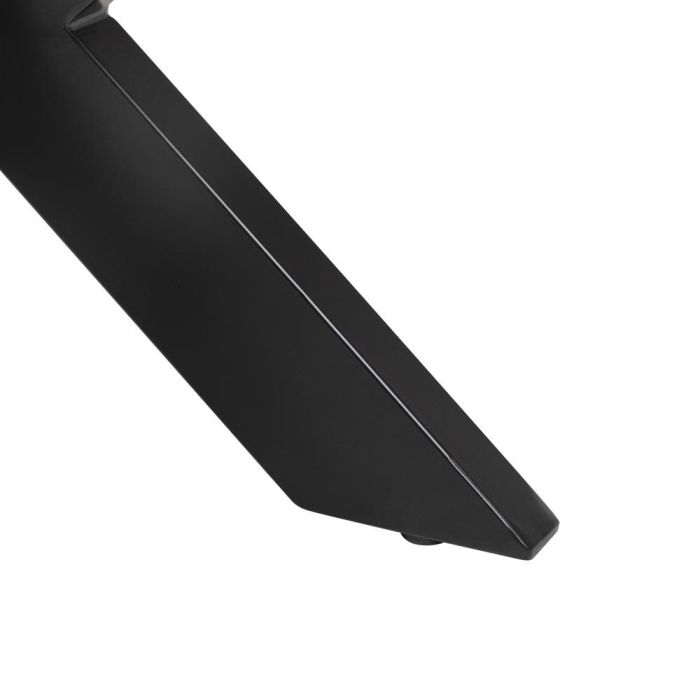 Mesa Centro Natural-Negro Madera-Hierro 80 X 80 X 45 cm