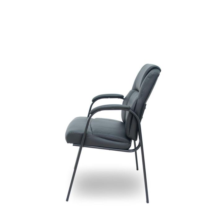 Piqueras y Crespo Sillón Confidente Argés Similpiel Negro 543PTNSP840 - Modelo Opti543 con reposabrazos 5 Piqueras y Crespo Sillón Confidente Argés Similpiel Negro 543PTNSP840 - Modelo Opti543 con reposabrazos 5