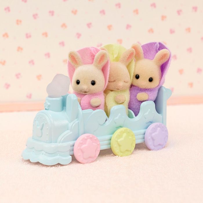 Sylvanian Families La Hora Del Baño De Los Trillizos Set con Bañera, Flotadores y Figuras para +3 Años 3 Sylvanian Families La Hora Del Baño De Los Trillizos Set con Bañera, Flotadores y Figuras para +3 Años 3