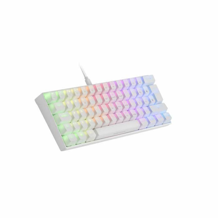 Teclado Gaming Mecánico Mars Gaming MKMINIPRO/ Switch Azul/ Blanco 2 Teclado Gaming Mecánico Mars Gaming MKMINIPRO/ Switch Azul/ Blanco 2