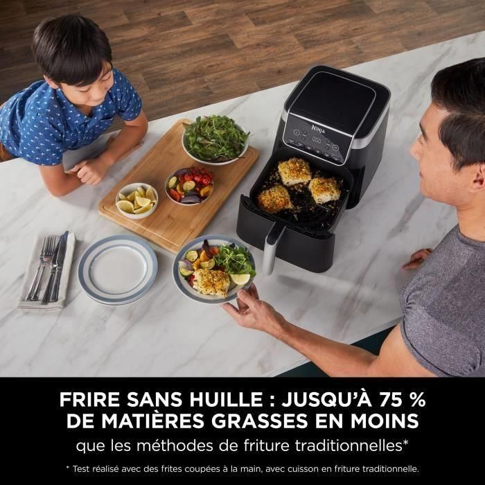 Ninja Freidora de Aire 6 en 1 MAX 6.2L - 6 Funciones, Cocina Rápida, Ahorro de Energía 4 Ninja Freidora de Aire 6 en 1 MAX 6.2L - 6 Funciones, Cocina Rápida, Ahorro de Energía 4