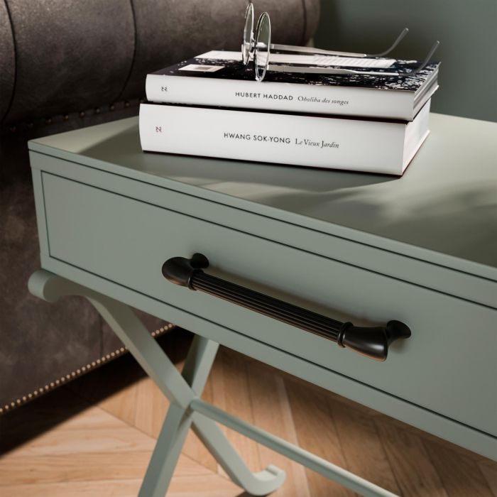 Emuca Lote de 20 tiradores para mueble Suez, L184mm, intereje 160mm, Aluminio, Pintado negro 5